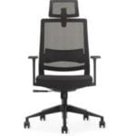 كرسي شبك باللون الاسود