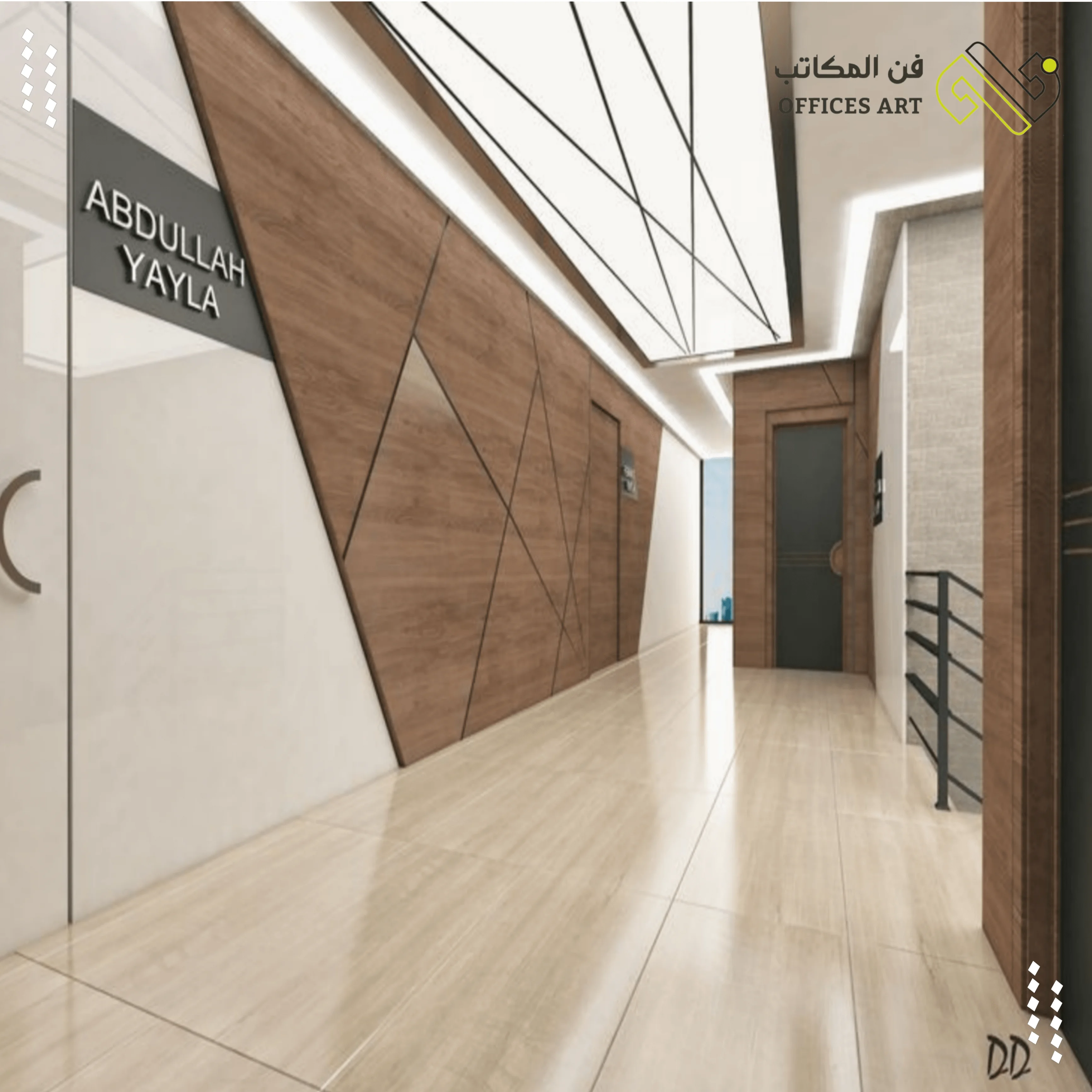 الديكورات الخشبية فن المكاتب التكسيات الخشبية تلبيس جداري خشبي